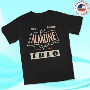 Alkaline Trio Store Merch Black Bat Black Tee