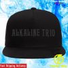 kenny alkaline trio store merch logo embroidered tag black snapback