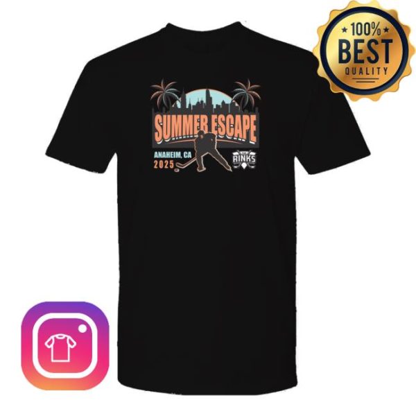 Apparel Republic Store Merch 2025 Summer Escape Solid Color Cotton T-Shirt