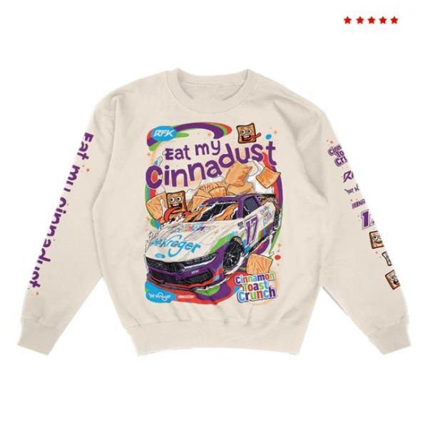 Rfk Shop Store Merch Chris Buescher Kroger Cinnamon Toast Crunch Crewneck Sweatshirt