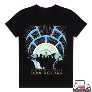 La Phil Store Merch John Williams Maestro Of The Movies Lightspeed T-Shirt Black