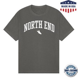 North End Run Club Merch Store Estate Tee Charcoal