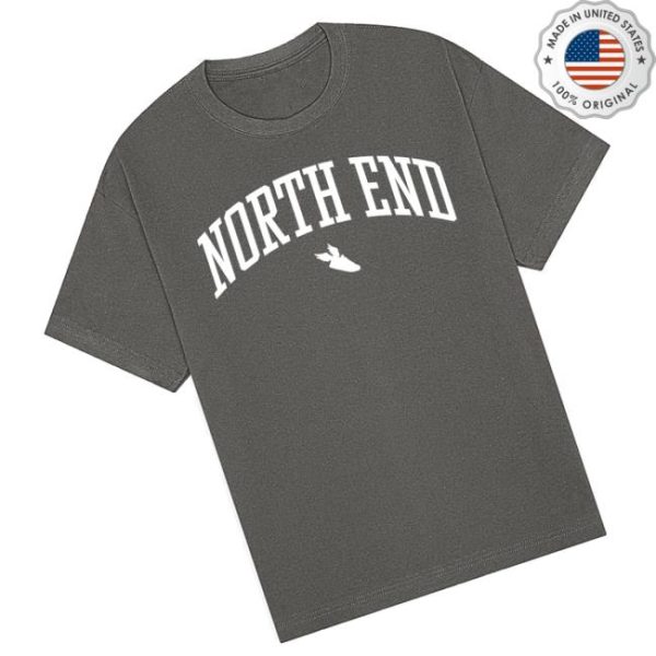 North End Run Club Merch Store Estate Tee Charcoal
