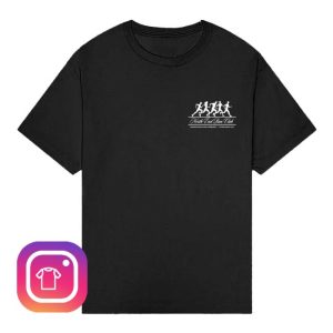 North End Run Club Merch Store Fleet Tee Black