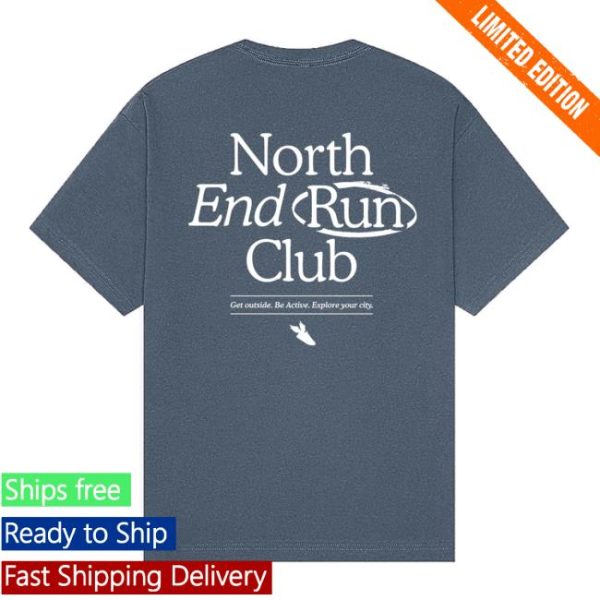 North End Run Club Merch Store Mission Tee