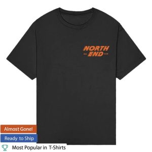 North End Run Club Merch Store Speed Tee Black
