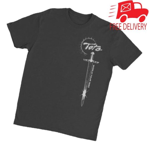 Toto Merch Store Sword 1980 Tee