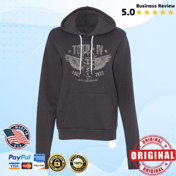 Toto Merch Store Wings Pullover Hoodie
