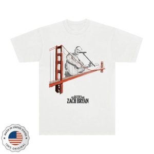 Zach Bryan Shop Store Merch Golden Gate Park Bridge Tee