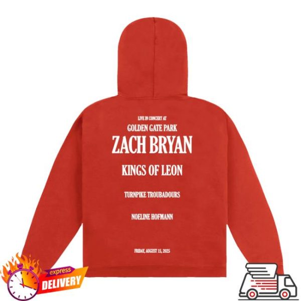 Zach Bryan Shop Store Merch Golden Gate Park Hoodie