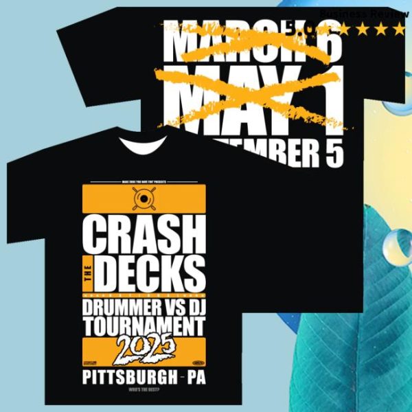 Crashthedecks Store Merch Crash The Decks 2025 Tournament T-Shirt