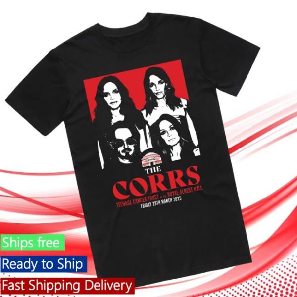 Teenagecancertrust Store Merch The Corrs Royal Albert Hall T-Shirt
