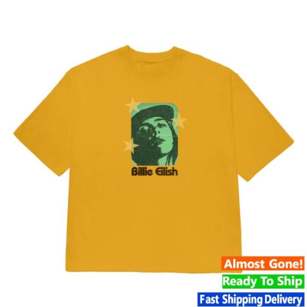 Billie Eilish Store Merch Dice Yellow T-Shirt