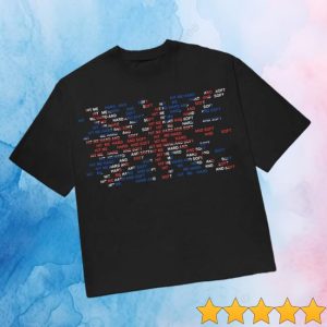 Billie Eilish Store Merch London Flag Tee