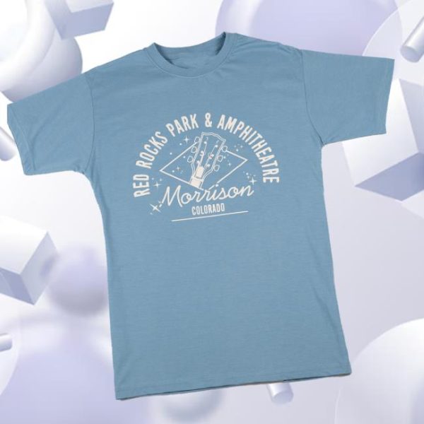 Redrocksonline Store Merch Red Rocks Guitar Stars T-Shirt
