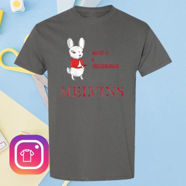 Blixt Merchandise Store Merch Melvins Everybody Loves Sausages Charcoal T-Shirt