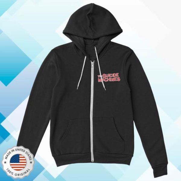 Suicide Machines Detroit Store Merch Destruction By Definition Zip-Up Hoodie