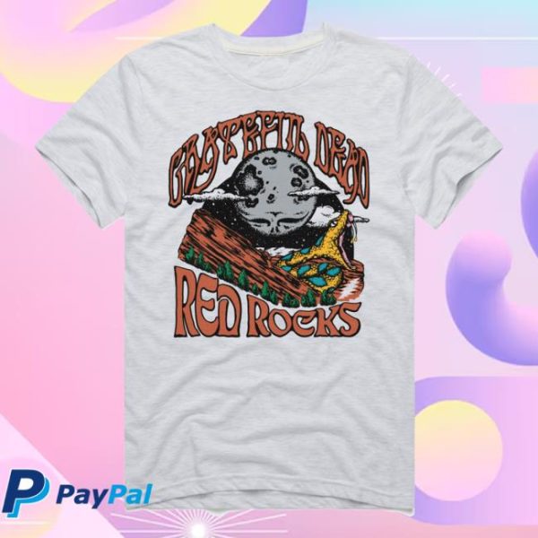 Redrocksonline Store Merch Red Rocks Grateful Dead Snake T-Shirt
