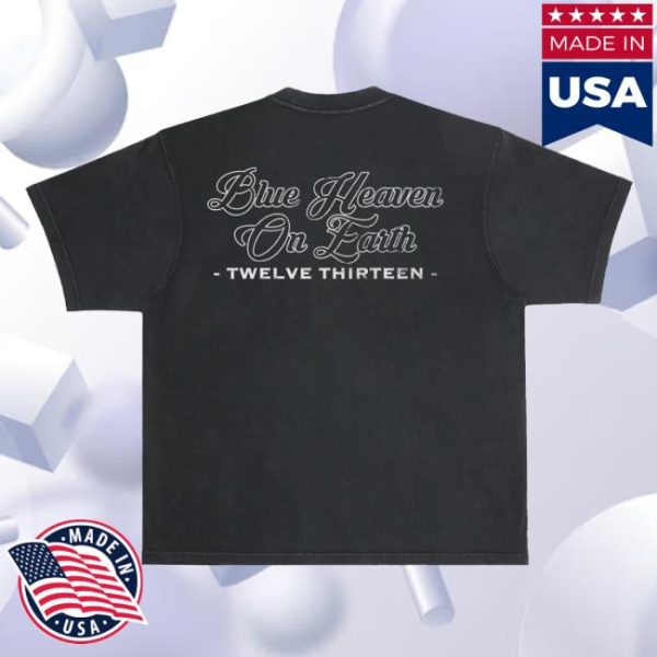 1213La Store Merch Tommy Pigment Black Tee