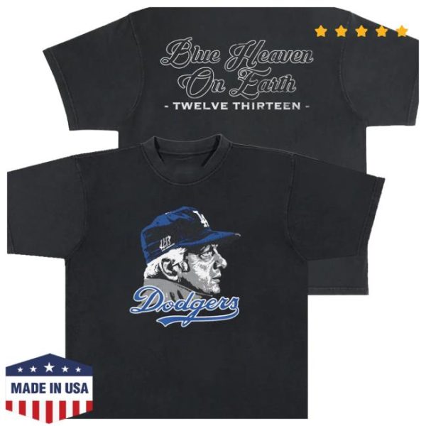 1213La Store Merch Tommy Pigment Black Tee
