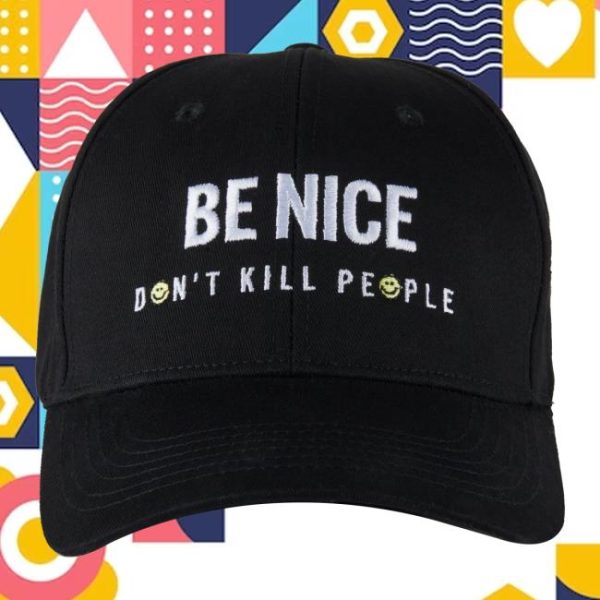Annie Elise Store Merch West Coast Tour Be Nice Don’t Kill People Embroidered Dad Cap