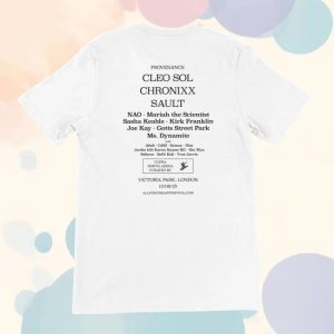 All Points East Festival Store Merch All Points East Cleo Sol 2025 T-Shirt
