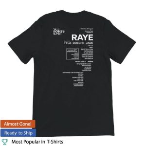All Points East Festival Store Merch All Points East Raye 2025 T-Shirt