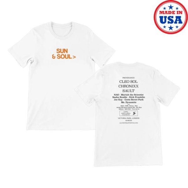 All Points East Festival Merch Store All Points East Cleo Sol 2025 T-Shirt