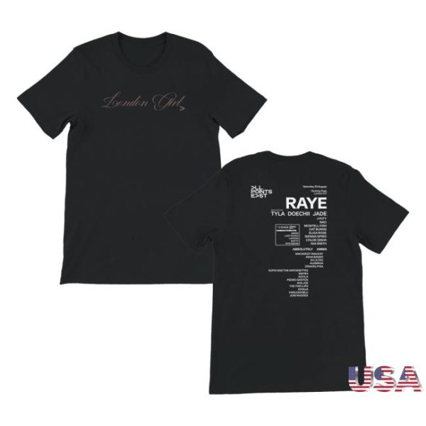 All Points East Festival Merch Store All Points East Raye 2025 T-Shirt