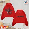 kenny Billie Eilish Merch Store Shop Bend London Red Hoodieaa