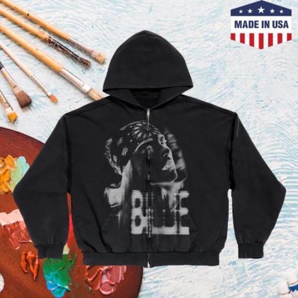 Billie Eilish Merch Store Shop London Flag Zip Hoodie