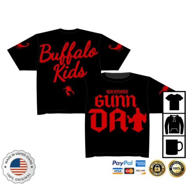 Westside Gunn Merch Store Westside Gunn Day Buffalo Kids Shirt