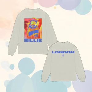 Billie Eilish Shop Merch Heat Map London Longsleeve