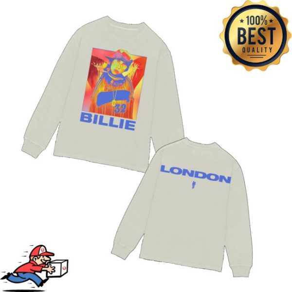 Billie Eilish Shop Merch Heat Map London Longsleeve