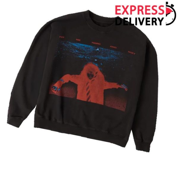 Billie Eilish Shop Merch Sinking Black Crewneck Sweatshirt