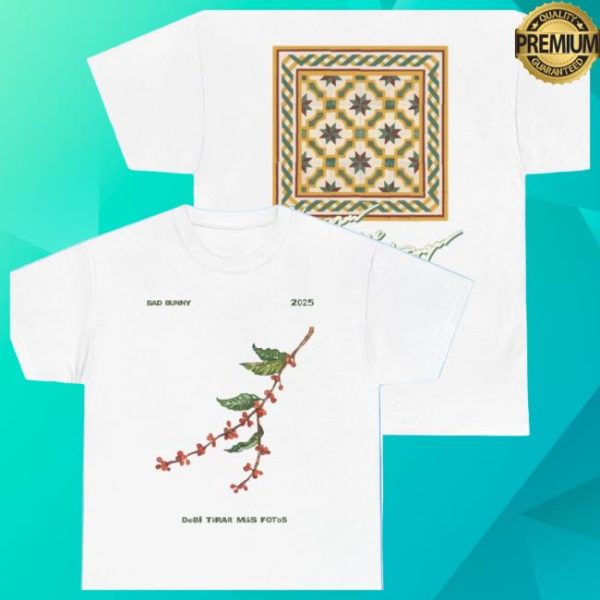 Bad Bunny Merchandise Store Merch Dtmf Merch Coffee Branch Tee