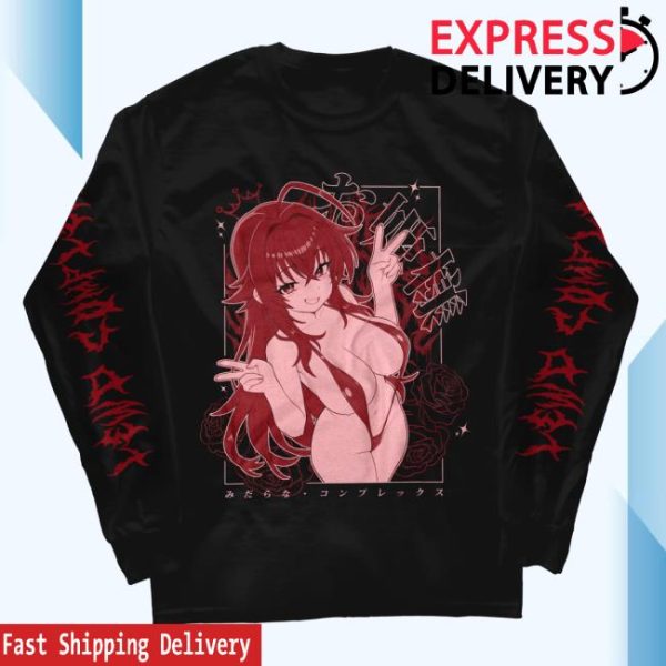Lewdcomplex Store Merch Crimson Longsleeve