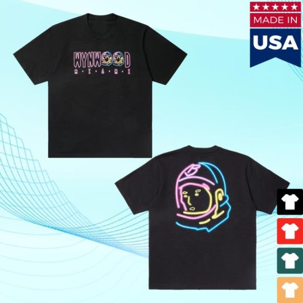Billionaire Boys Club Merch Store Wynwood Neon Logo Slub Tee
