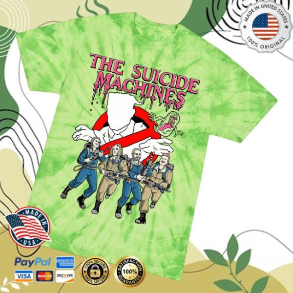 Suicide Machines Merch Store Ghostbusters Tie Dye Tee