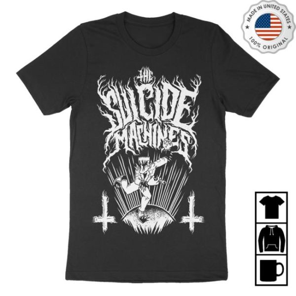 Suicide Machines Merch Store God Is Dead X Ska Is Not Tee
