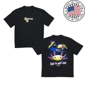 Teddy Fresh Merch Store What Am I Doing Here Axolotl Tee