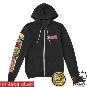 Suicide Machines Merch Store Skate Zip-Up Hoodie
