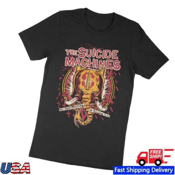 Suicide Machines Merch Store War Profiteering Is Killing Us All Tee
