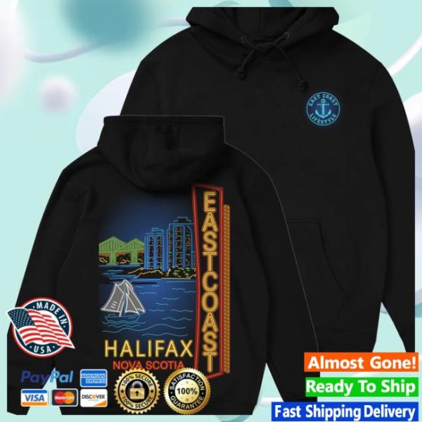Eastcoast Lifestyle Store Merch Halifax Waterfront Hoodie