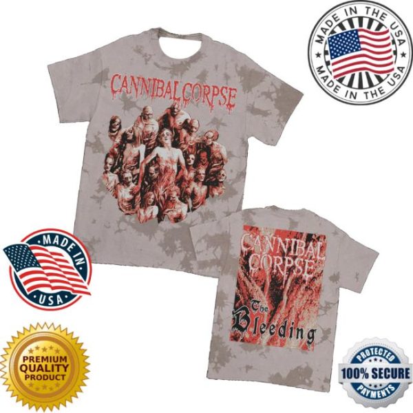 Cannibal Corpse Merch Store The Bleeding T-Shirt Coyote Dye