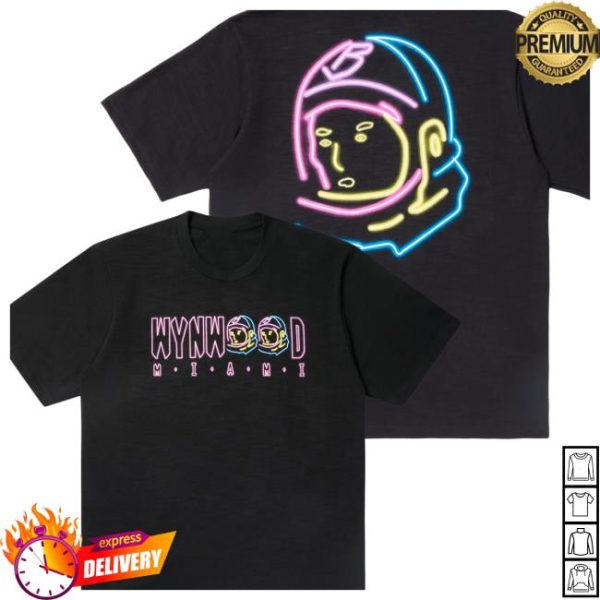 Billionaire Boys Club Store Merch Wynwood Neon Logo Slub Tee