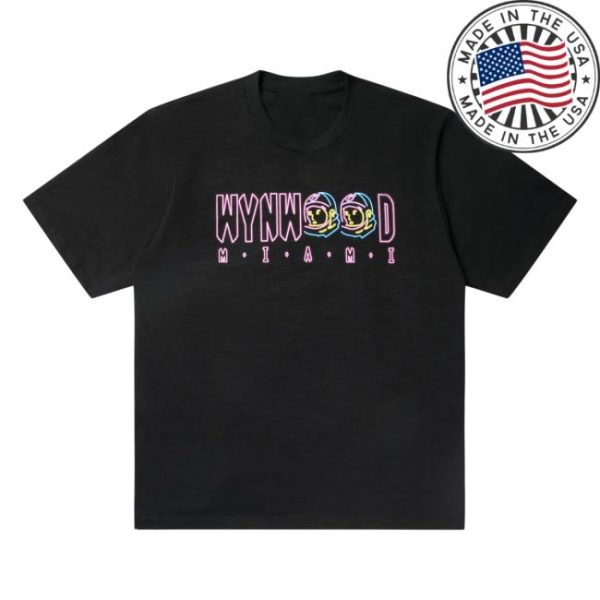 Billionaire Boys Club Store Merch Wynwood Neon Logo Slub Tee