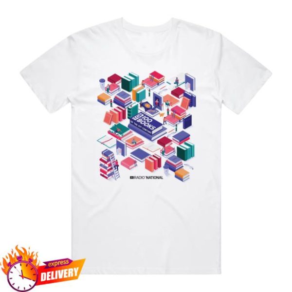 Abc Store Merch Top 100 Books Maze White Tee