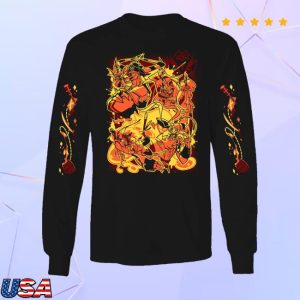 Shark Robot Merch Store Spindlehorse Satan’s Ship Long Sleeve Shirt