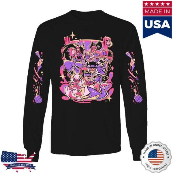 Shark Robot Merch Store Spindlehorse Crimson’s Ship Long Sleeve Shirt